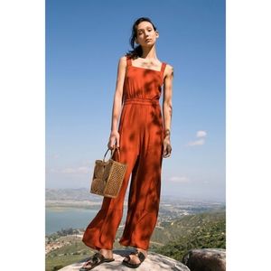 NWOT Free People Endless Summer Selfie Worth Jumpsuit